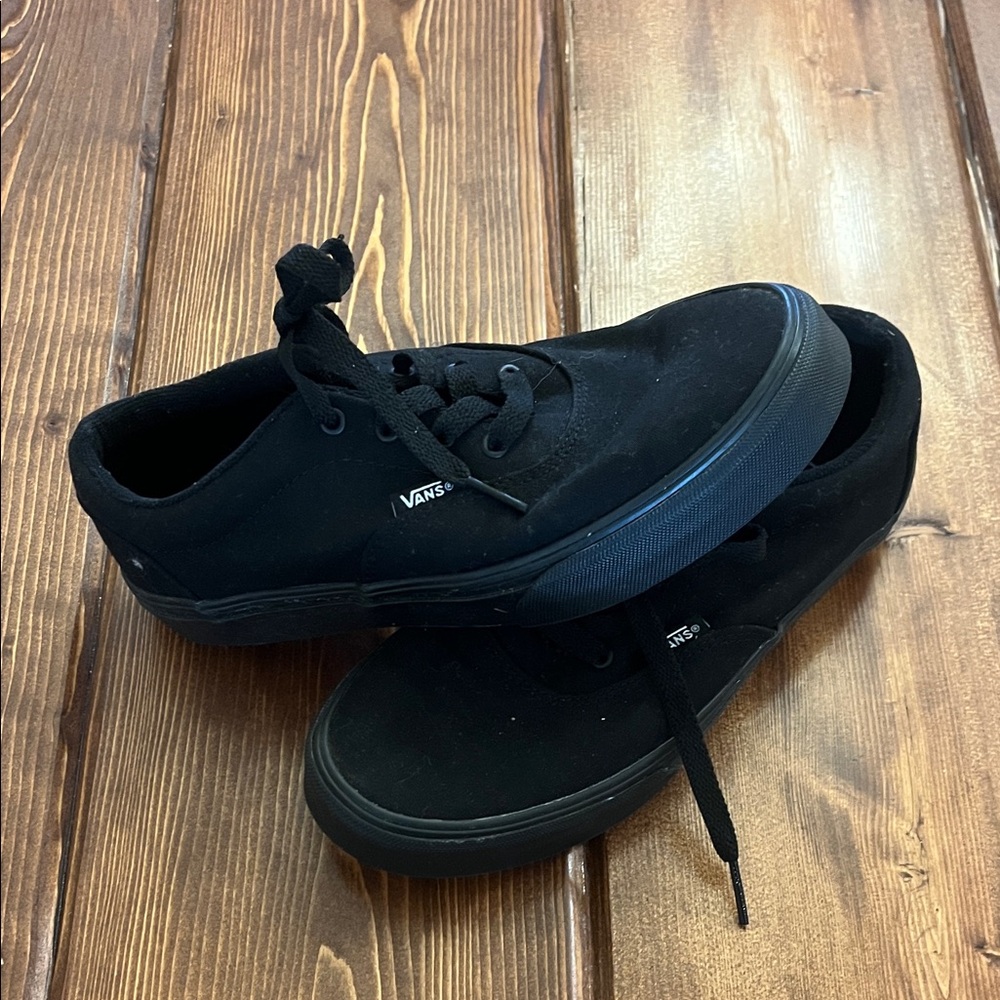 Vans Classic Black Canvas Shoes
